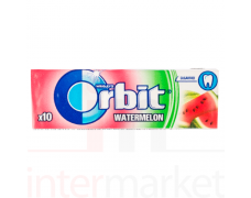 Kramtomoji guma ORBIT arbūzinė 10vnt. (14g)